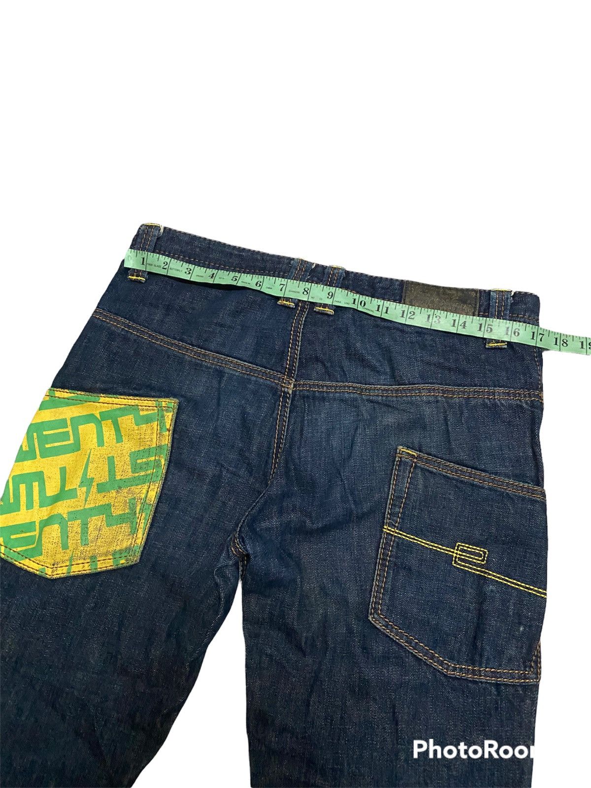 Japanese Brand × Vintage Steals‼️Vintage Japanese Brand Denim Jeans Nice Design Size US 34 / EU 50 - 8 Thumbnail