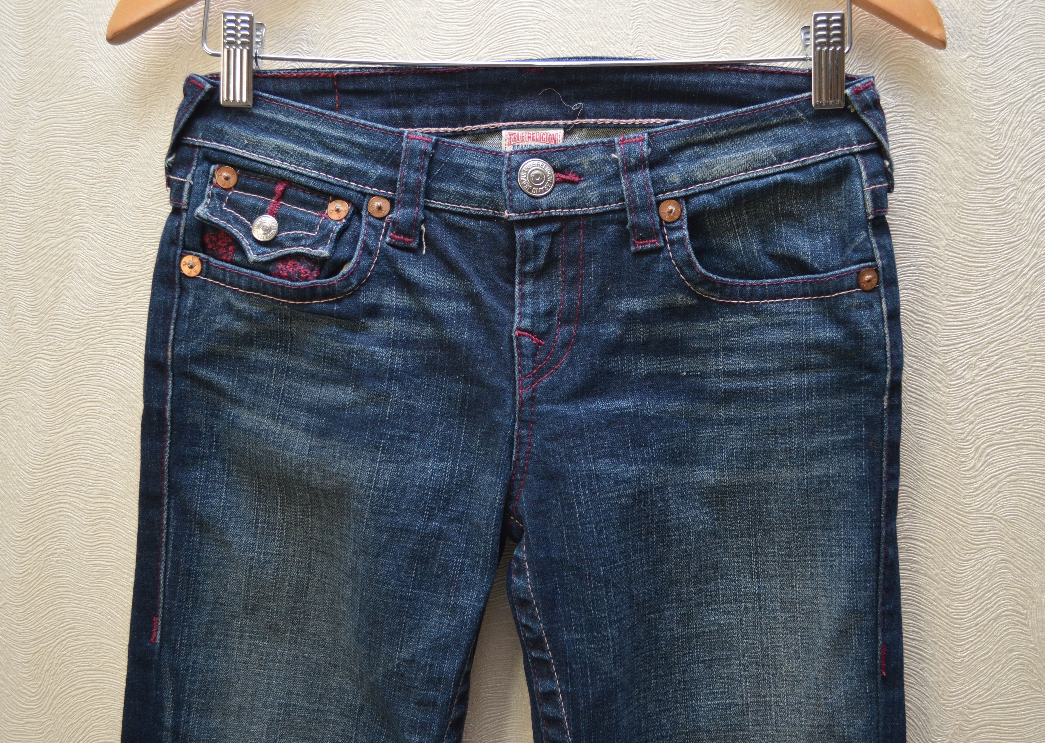 True Religion True Religion y2k Julie Low Waisted Skinny Jeans Sz W26 L28 Size 26" / US 2 / IT 38 - 3 Thumbnail