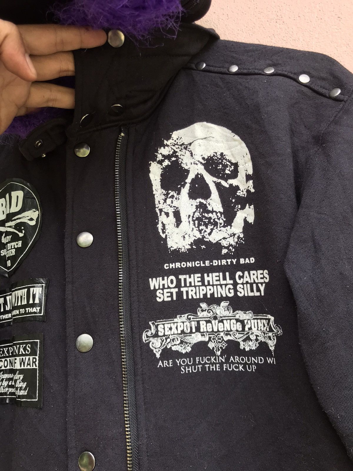 Sex Pot Revenge Punk Seditionaries Anarchy Hoodie Jacket