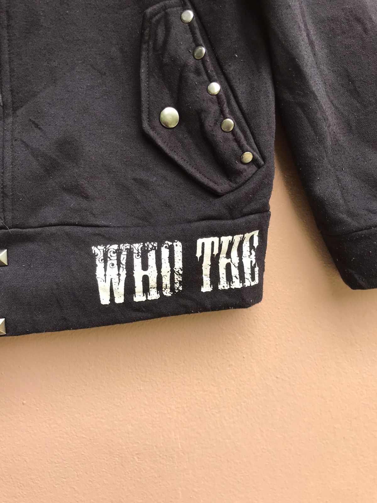 sex pot revenge ジャケット　レア SEX POT ReVeNGe Punk Star Skull & Crossbones Black Jacket