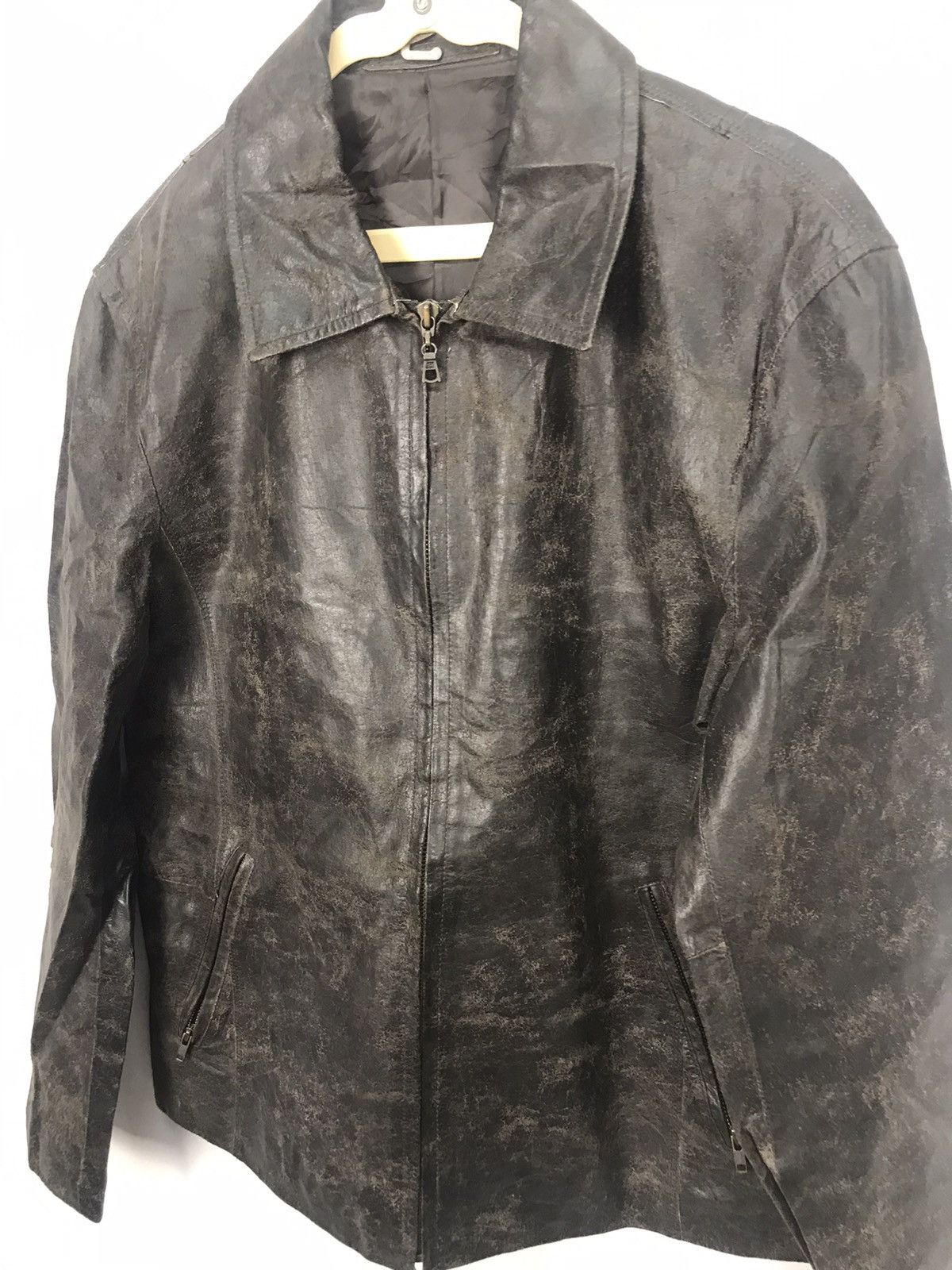 Comme Ca Ism Comme ca ism distressed zipper leather jacket Size US M / EU 48-50 / 2 - 3 Thumbnail