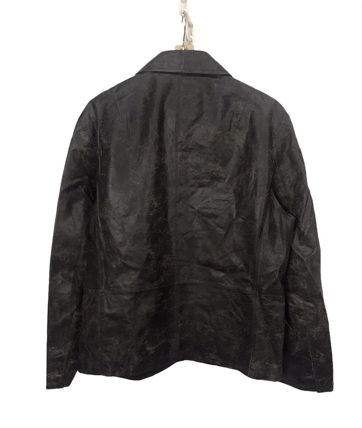 Comme Ca Ism Comme ca ism distressed zipper leather jacket Size US M / EU 48-50 / 2 - 2 Thumbnail