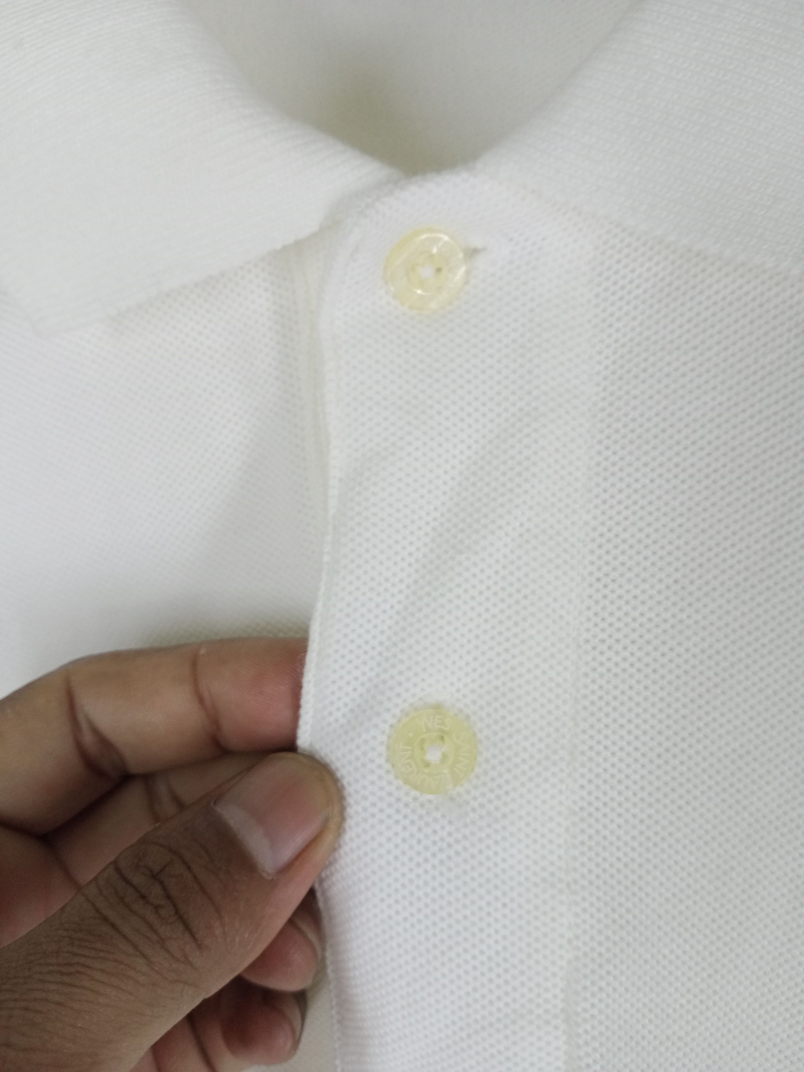 Yves Saint Laurent Vintage Yves Saint Laurent Pour Homme Small Logo Polo Size US M / EU 48-50 / 2 - 4 Thumbnail