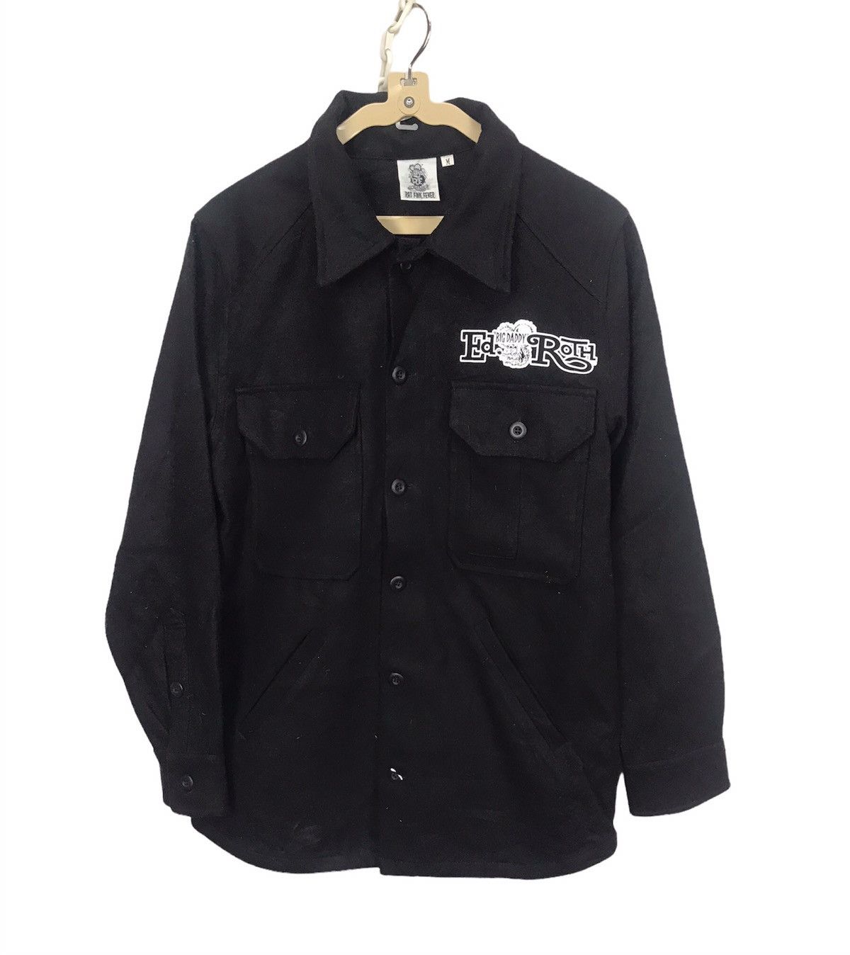 Japanese Brand Rat fink fever mooneyes printed flannel jacket button up Size US S / EU 44-46 / 1 - 2 Thumbnail