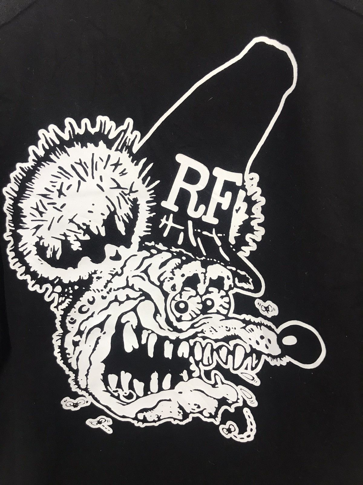 Japanese Brand Rat fink fever mooneyes printed flannel jacket button up Size US S / EU 44-46 / 1 - 8 Thumbnail