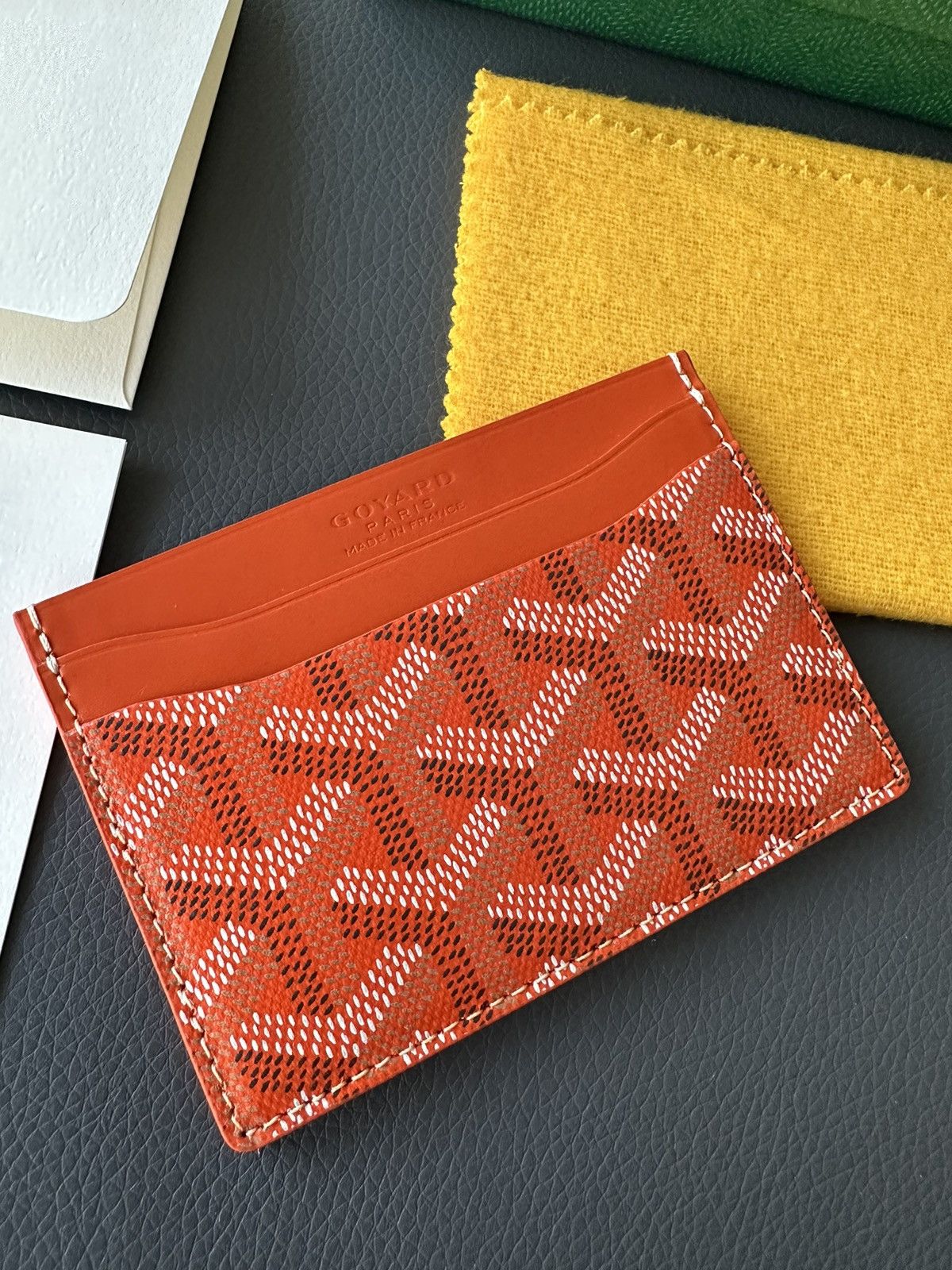 Goyard Brand New Rare Classic Goyard Card Holder Wallet Limited Size ONE SIZE - 20 Thumbnail