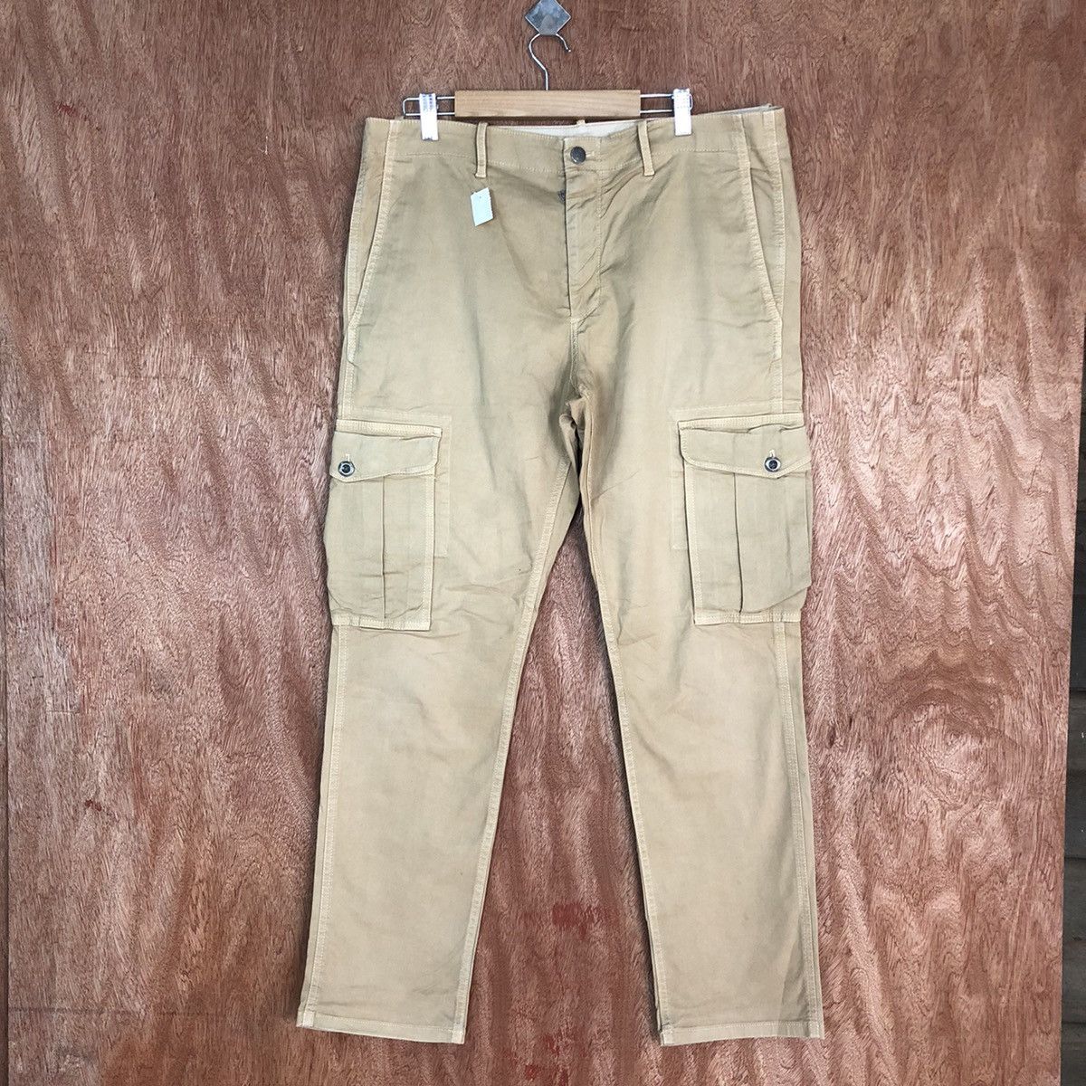 Gap DLL Gap Brown Multipocket Tactical Cargo Pants #2343 Size US 34 / EU 50 - 1 Thumbnail