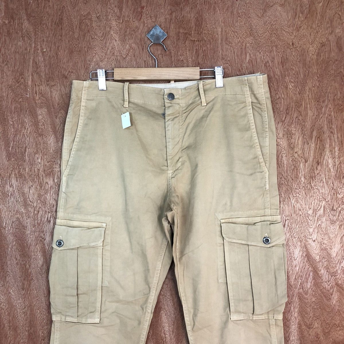 Gap DLL Gap Brown Multipocket Tactical Cargo Pants #2343 Size US 34 / EU 50 - 2 Thumbnail