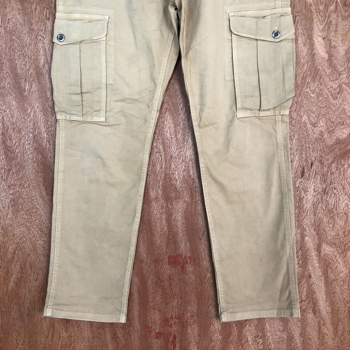 Gap DLL Gap Brown Multipocket Tactical Cargo Pants #2343 Size US 34 / EU 50 - 3 Thumbnail