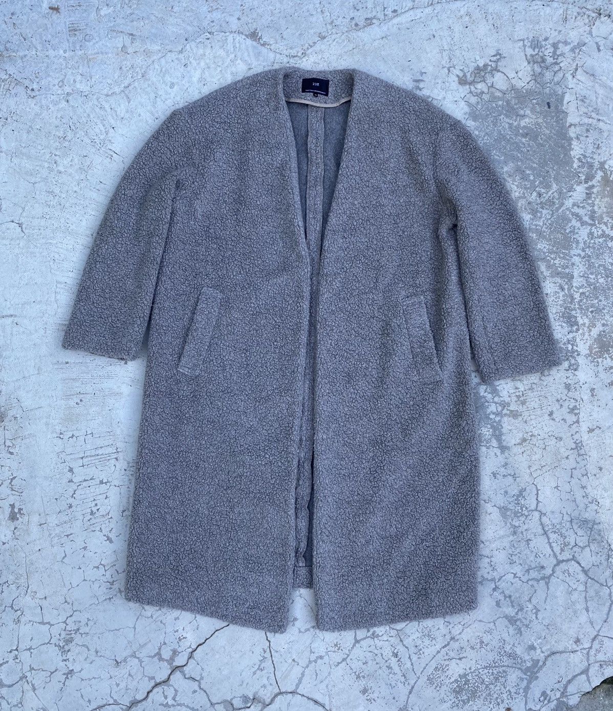 Designer × Japanese Brand Vingt-Trois Arrondissements Designer Fleece Long Jacket Size US L / EU 52-54 / 3 - 1 Thumbnail