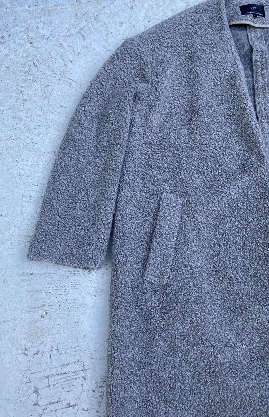 Designer × Japanese Brand Vingt-Trois Arrondissements Designer Fleece Long Jacket Size US L / EU 52-54 / 3 - 3 Thumbnail