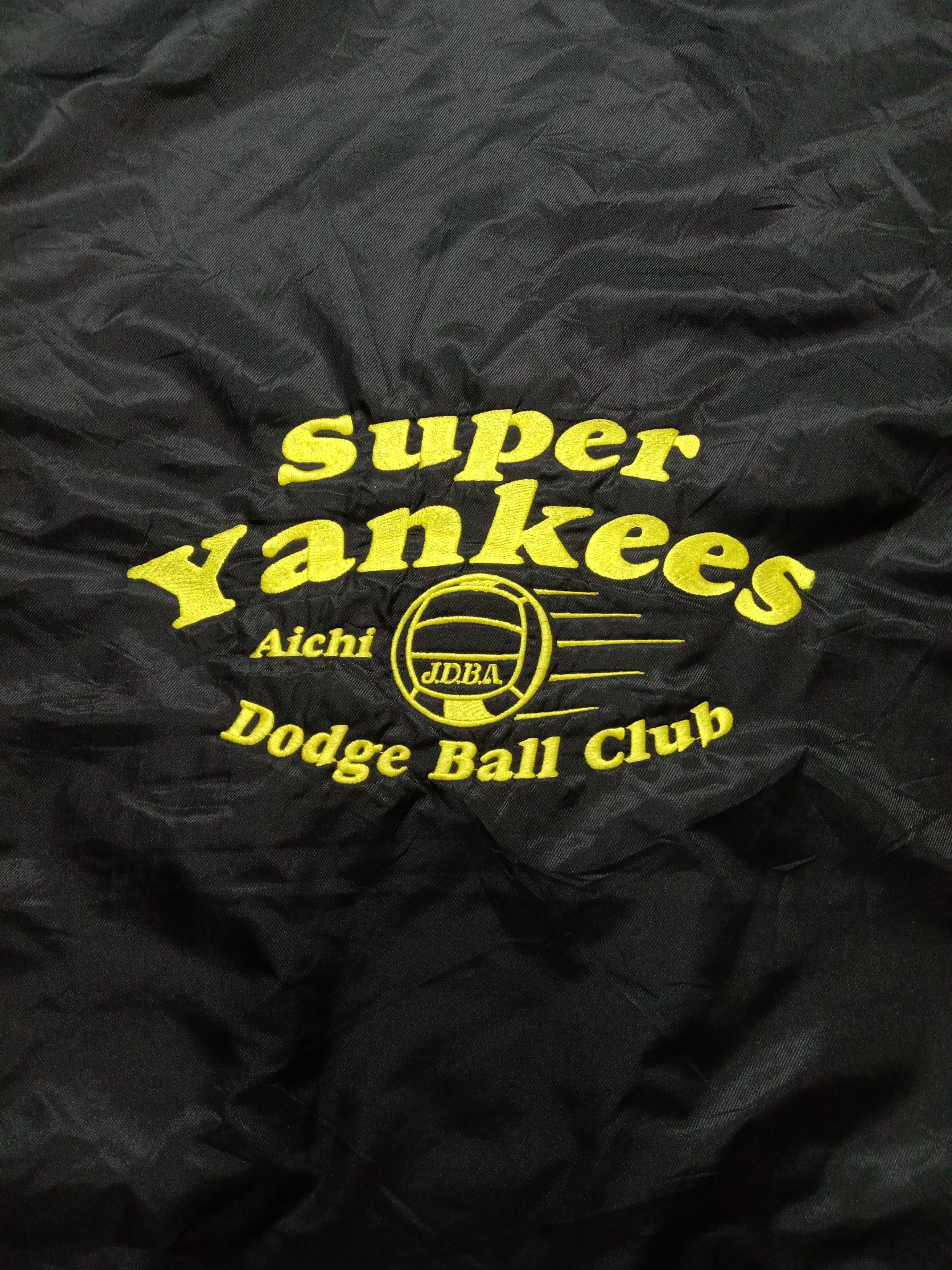 Vintage Super Yankees Dodge Ball Club Sherpa Jacket Size US L / EU 52-54 / 3 - 3 Thumbnail