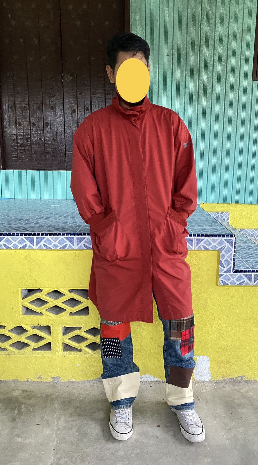 Designer × Issey Miyake × Vintage Vintage Issey Miyake Designer Long jacket Size US M / EU 48-50 / 2 - 1 Thumbnail