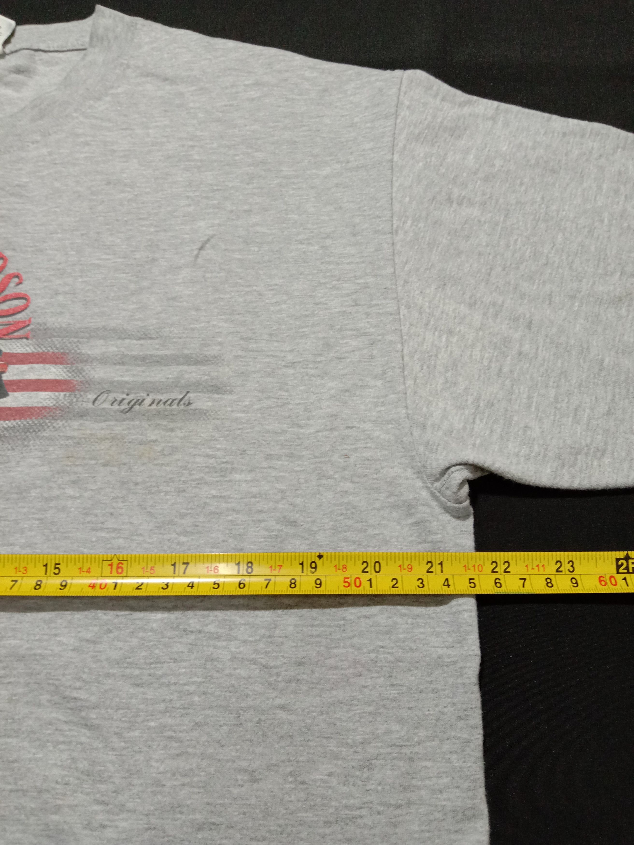 Hanes Vintage Harley Davidson Motorcycles Zepka Johnstown PA Size US L / EU 52-54 / 3 - 9 Thumbnail