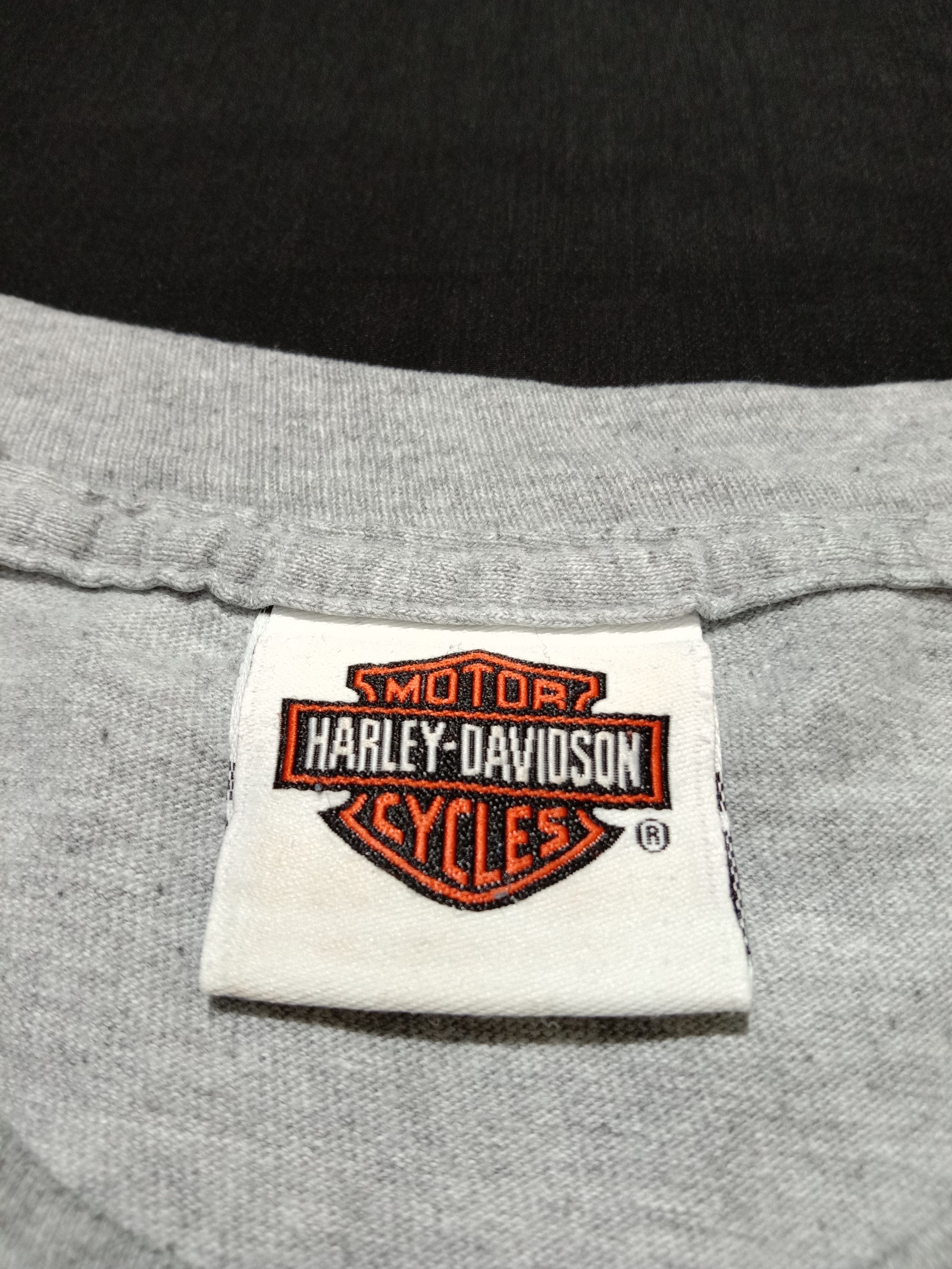 Hanes Vintage Harley Davidson Motorcycles Zepka Johnstown PA Size US L / EU 52-54 / 3 - 4 Thumbnail