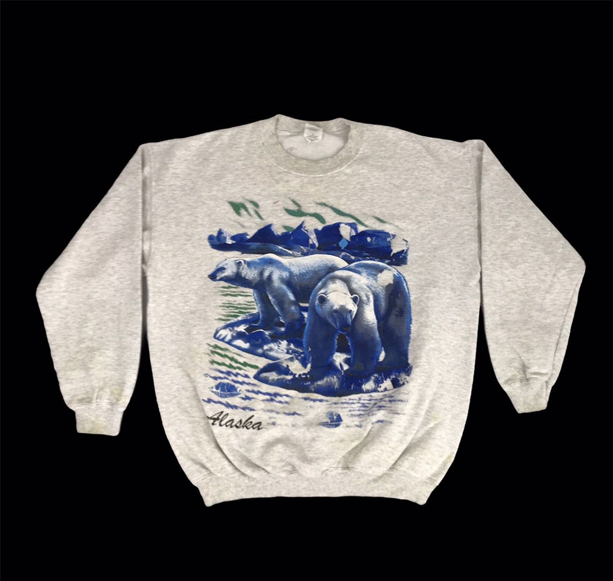 Vintage Vintage Alaska Sweatshirt Pull Over Style Inspired Designer Size US L / EU 52-54 / 3 - 1 Thumbnail