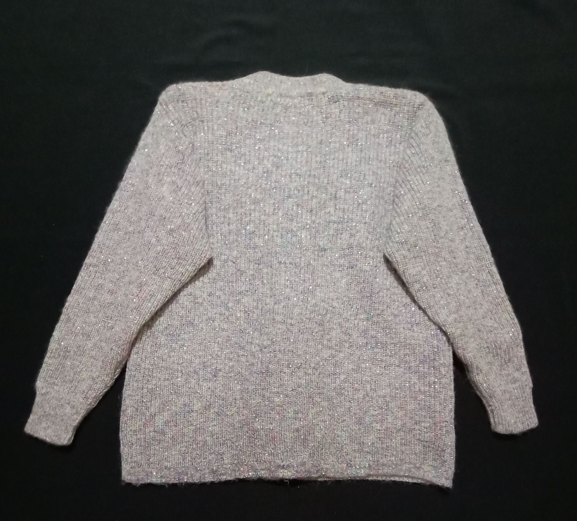 Designer VENTICELLO Knitwear Sweatshirt Embroidery Floral Venticelle Size US M / EU 48-50 / 2 - 7 Thumbnail