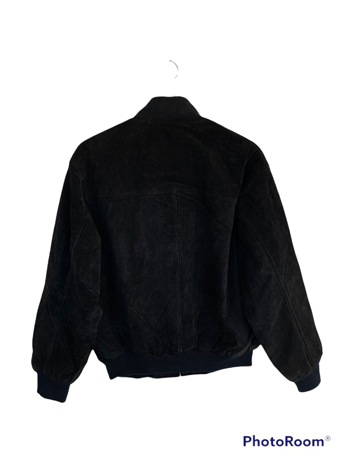 Japanese Brand × Uniqlo × Vintage ✂️VALUE BUY❌ Vintage Uniqlo Suede Varsity Early Production Size US L / EU 52-54 / 3 - 2 Thumbnail