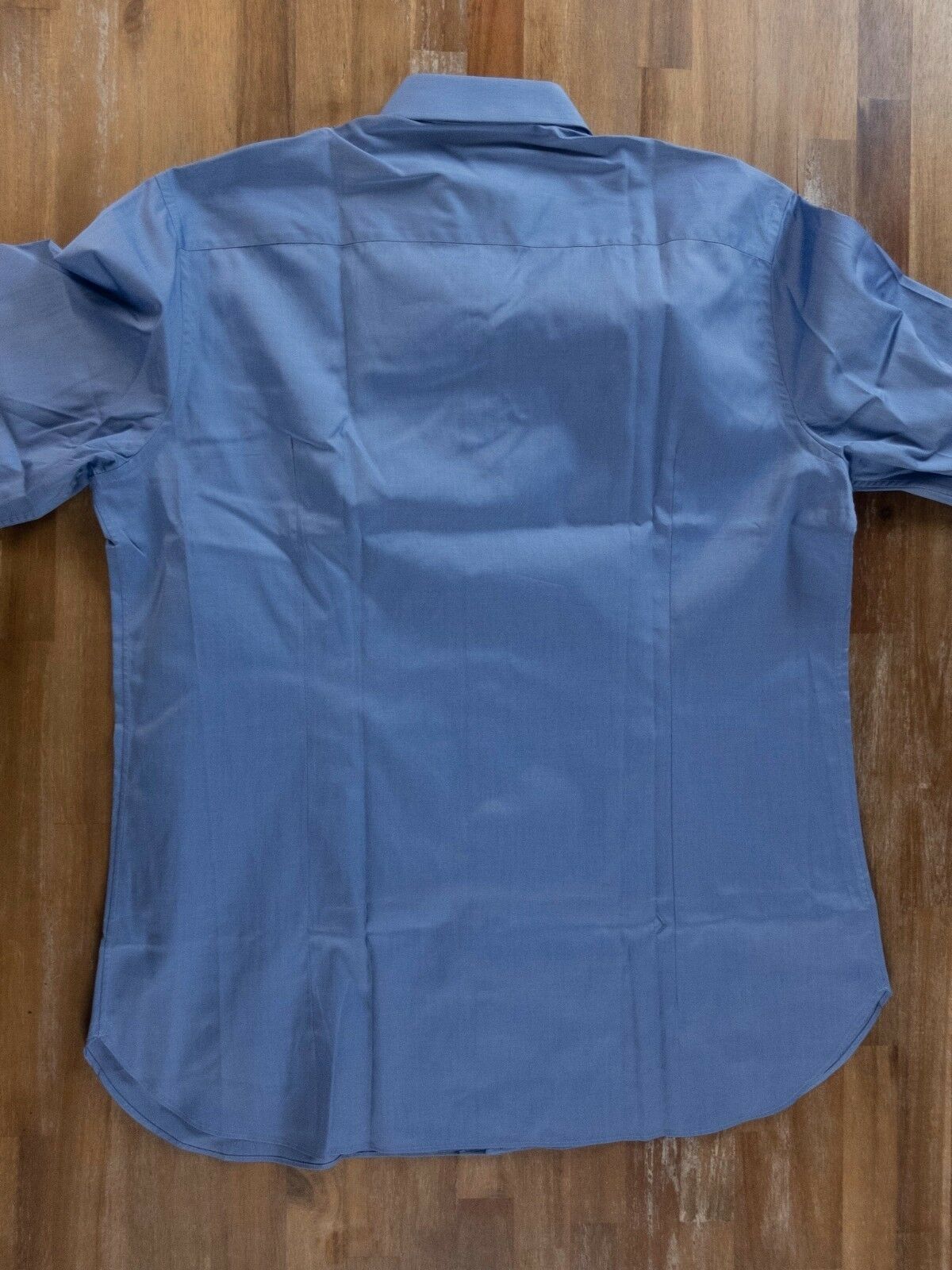 Caruso RAFFAELE CARUSO blue cotton formal dress shirt - 44 / 17.5 Size US XL / EU 56 / 4 - 5 Thumbnail