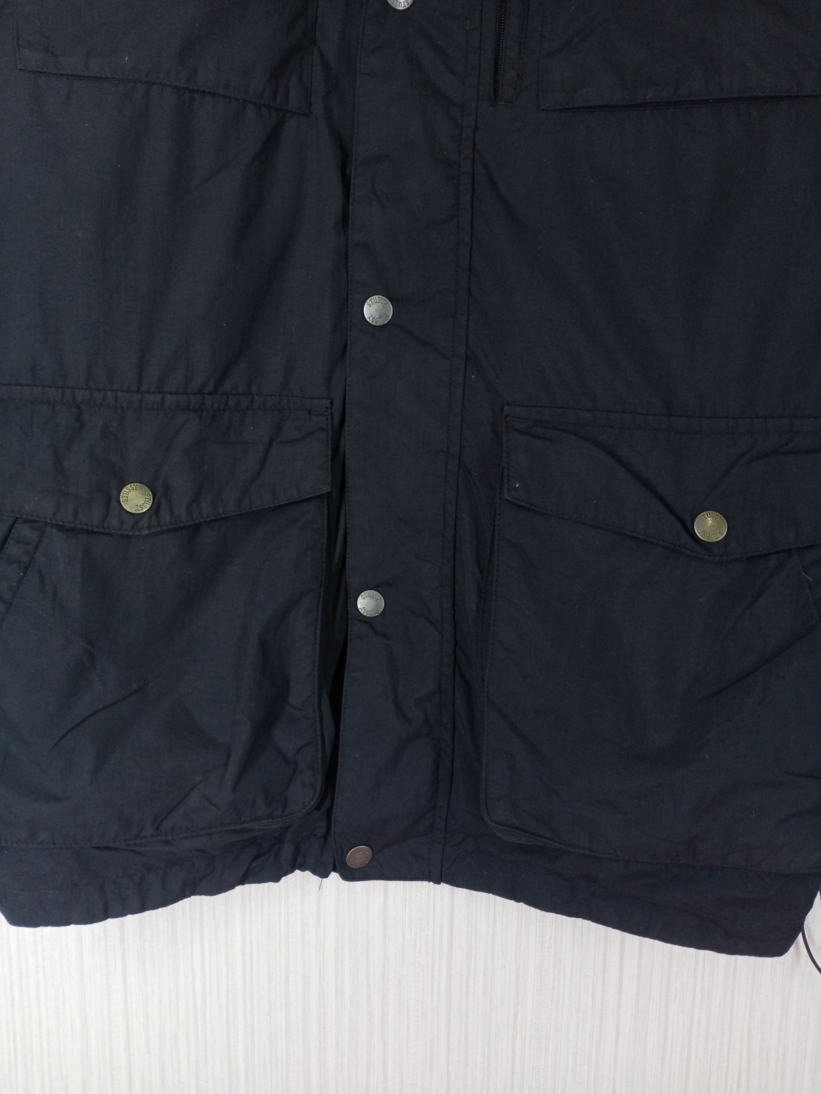 Stussy Vintage Stussy Authentic Gear Hoodie Parka Jacket Size US XL / EU 56 / 4 - 3 Thumbnail