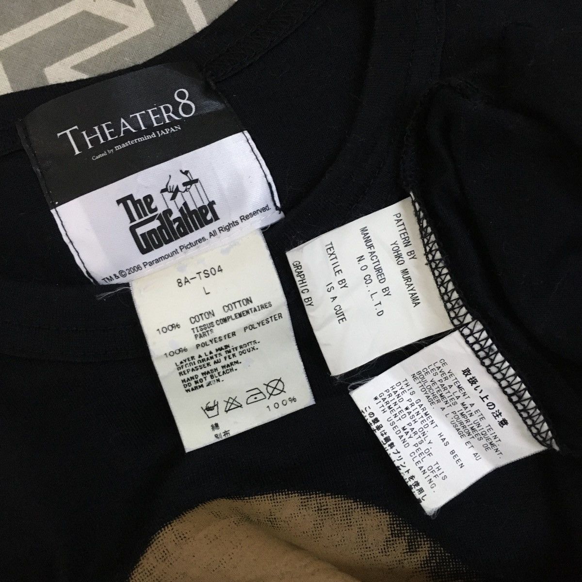 Mastermind Japan Rare Mastermind Japan x The GodFather x Theater 8 Movie Tee Size US M / EU 48-50 / 2 - 3 Thumbnail