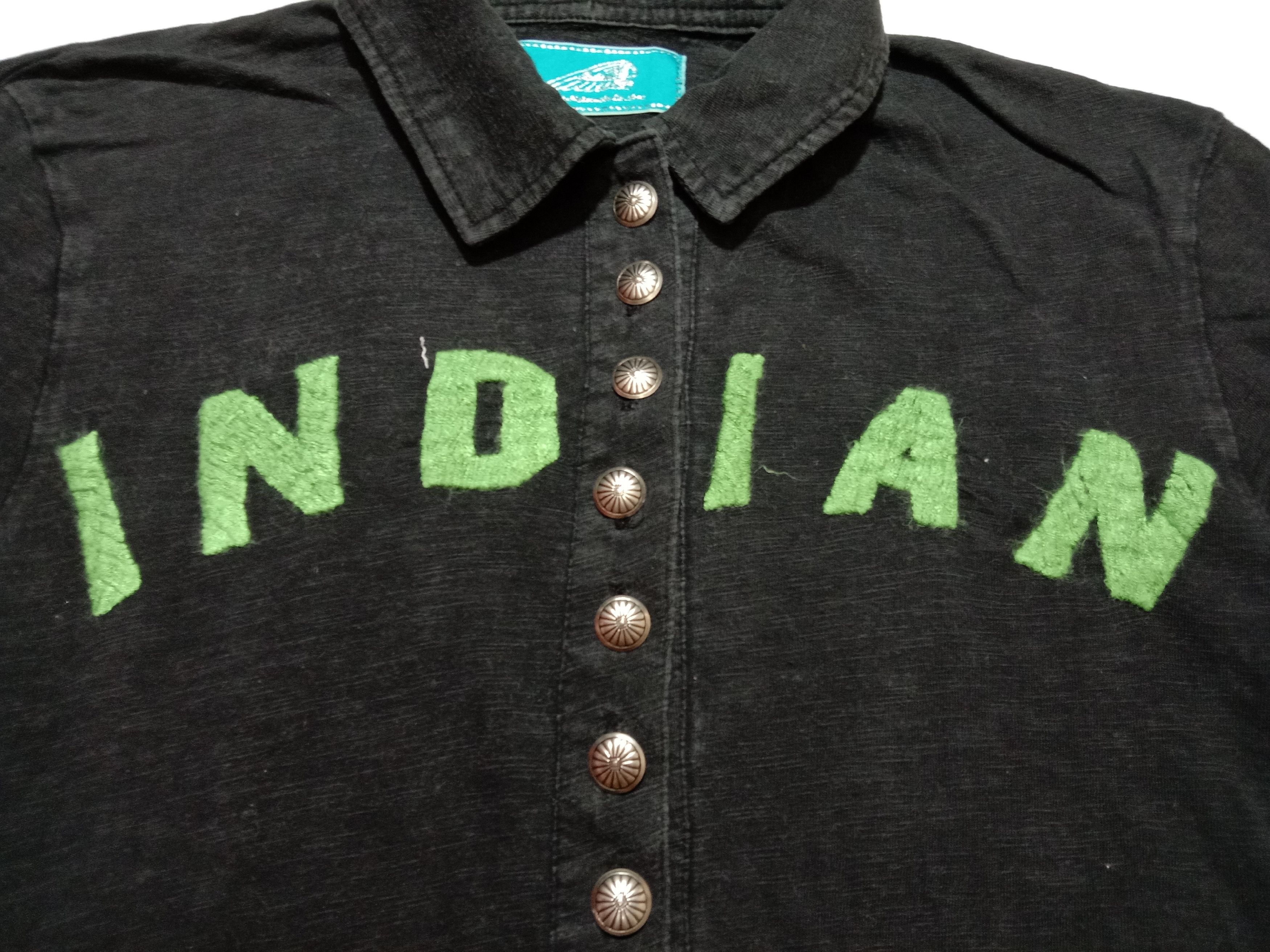 Indian Motorcycle Indian Motercycles Polo Shirt Embroidery Spell Out Logo Size S / US 4 / IT 40 - 6 Thumbnail