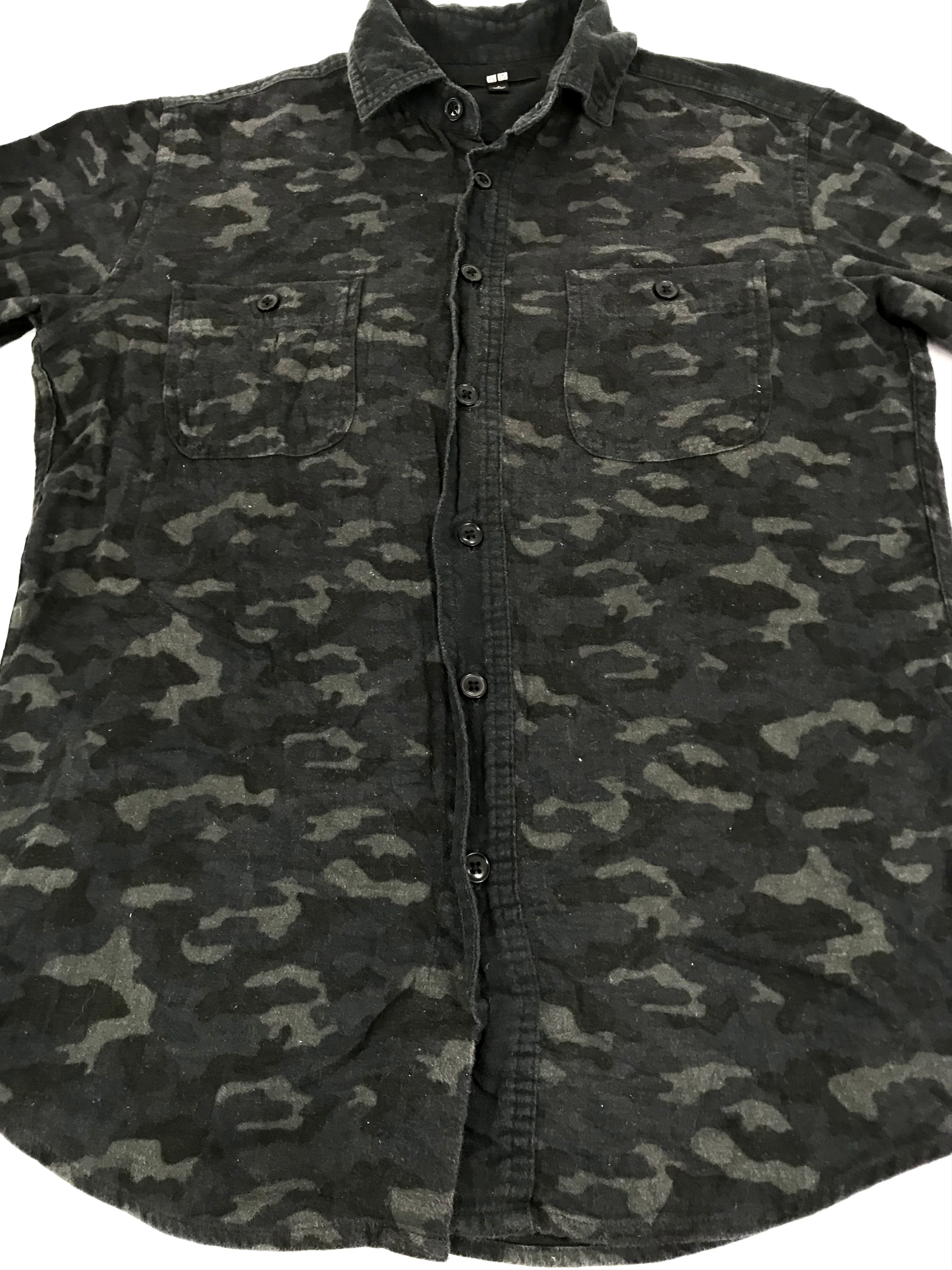 Japanese Brand Vintage Style Camouflage Uniqlo Japanese Brand Button Down Size US M / EU 48-50 / 2 - 3 Thumbnail