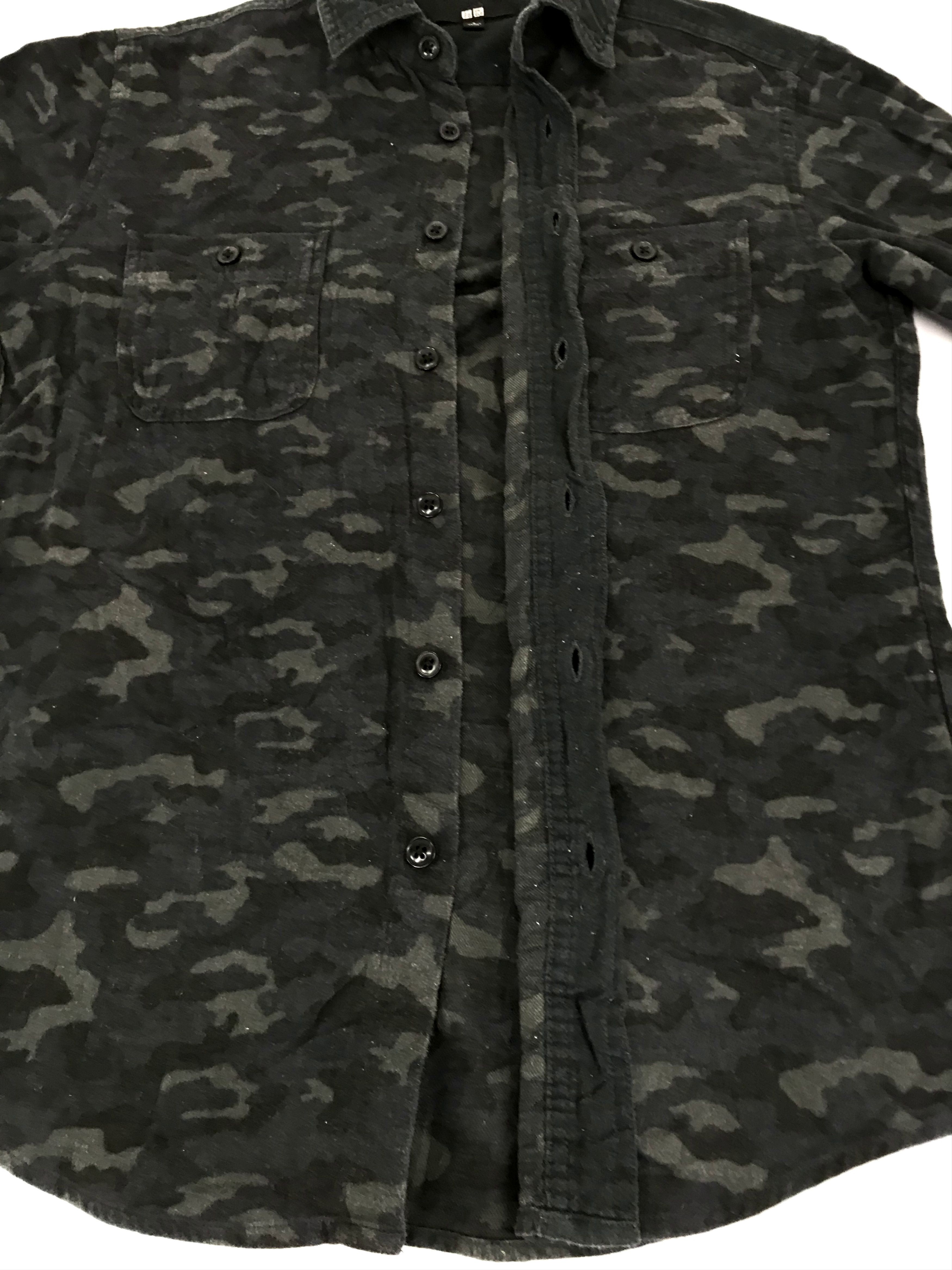 Japanese Brand Vintage Style Camouflage Uniqlo Japanese Brand Button Down Size US M / EU 48-50 / 2 - 4 Thumbnail