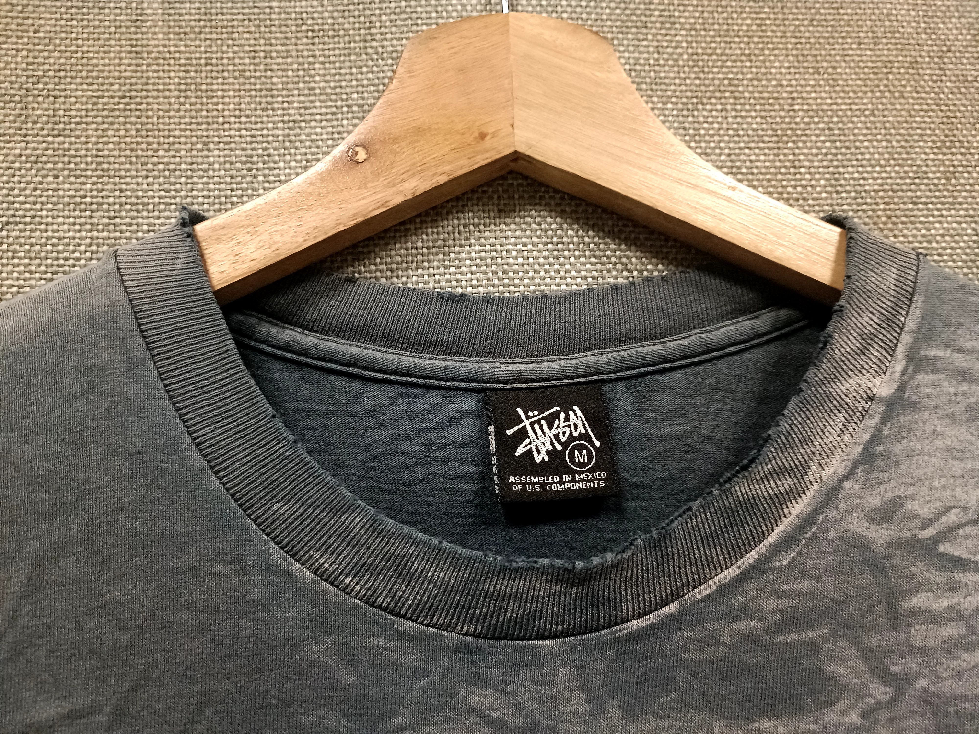 Stussy vintage t shirt stussy very rare Size US M / EU 48-50 / 2 - 3 Thumbnail