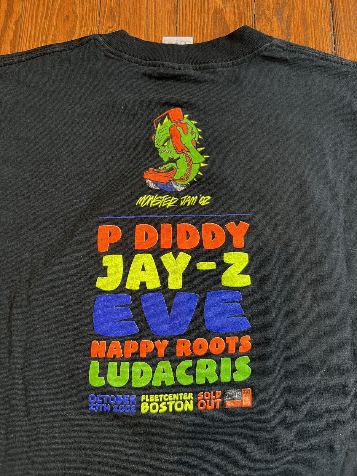 Rap Tees × Vintage Vintage Monster Jam 2002 Shirt P Diddy Jay-Z Ludacris Size US L / EU 52-54 / 3 - 1 Thumbnail
