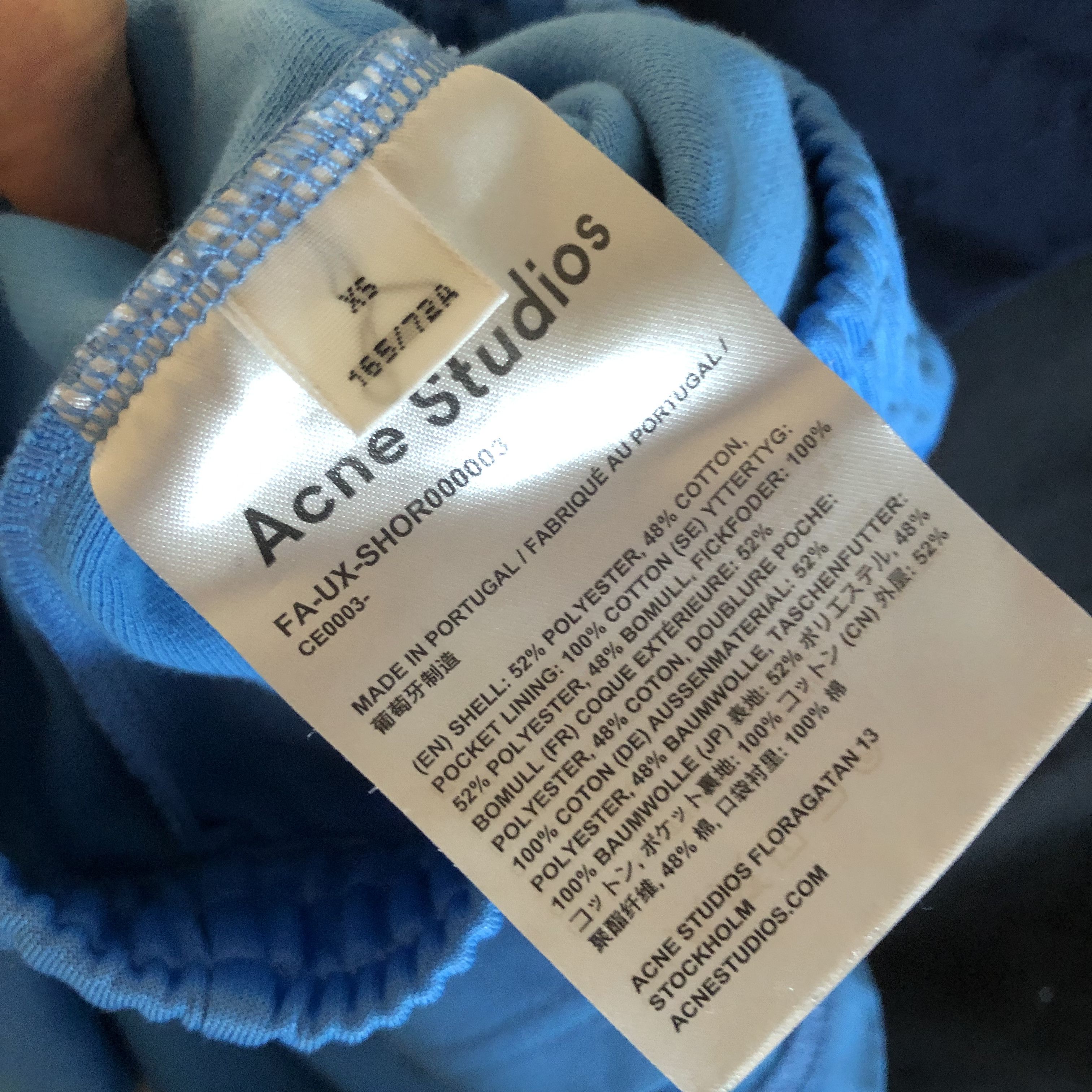 Acne Studios Acne Studios Logo Sweat Shorts Size US 30 / EU 46 - 5 Thumbnail
