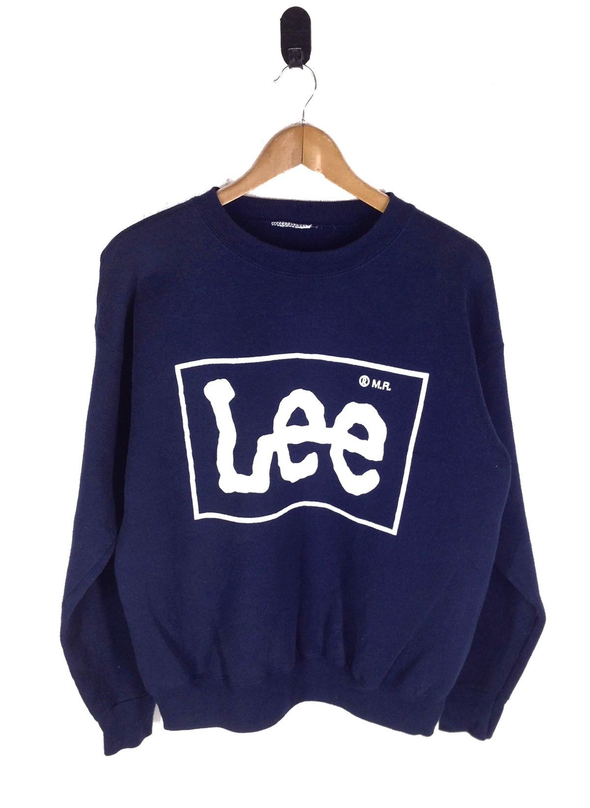 Lee × Vintage Vintage Lee Big Logo Spellout Sweatshirt Size US L / EU 52-54 / 3 - 1 Thumbnail