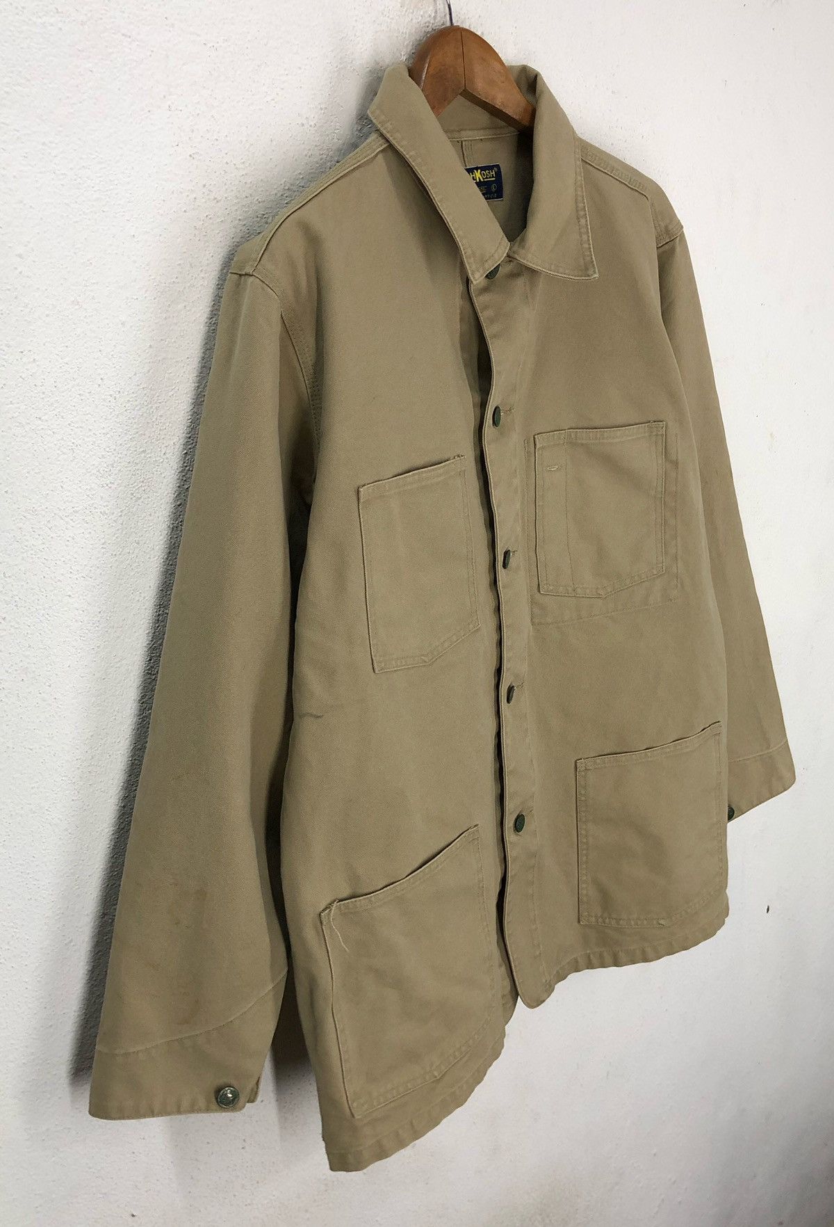 Oshkosh × Vintage VINTAGE OSHKOSH CLASSIC WORKER JACKET Size US L / EU 52-54 / 3 - 4 Thumbnail