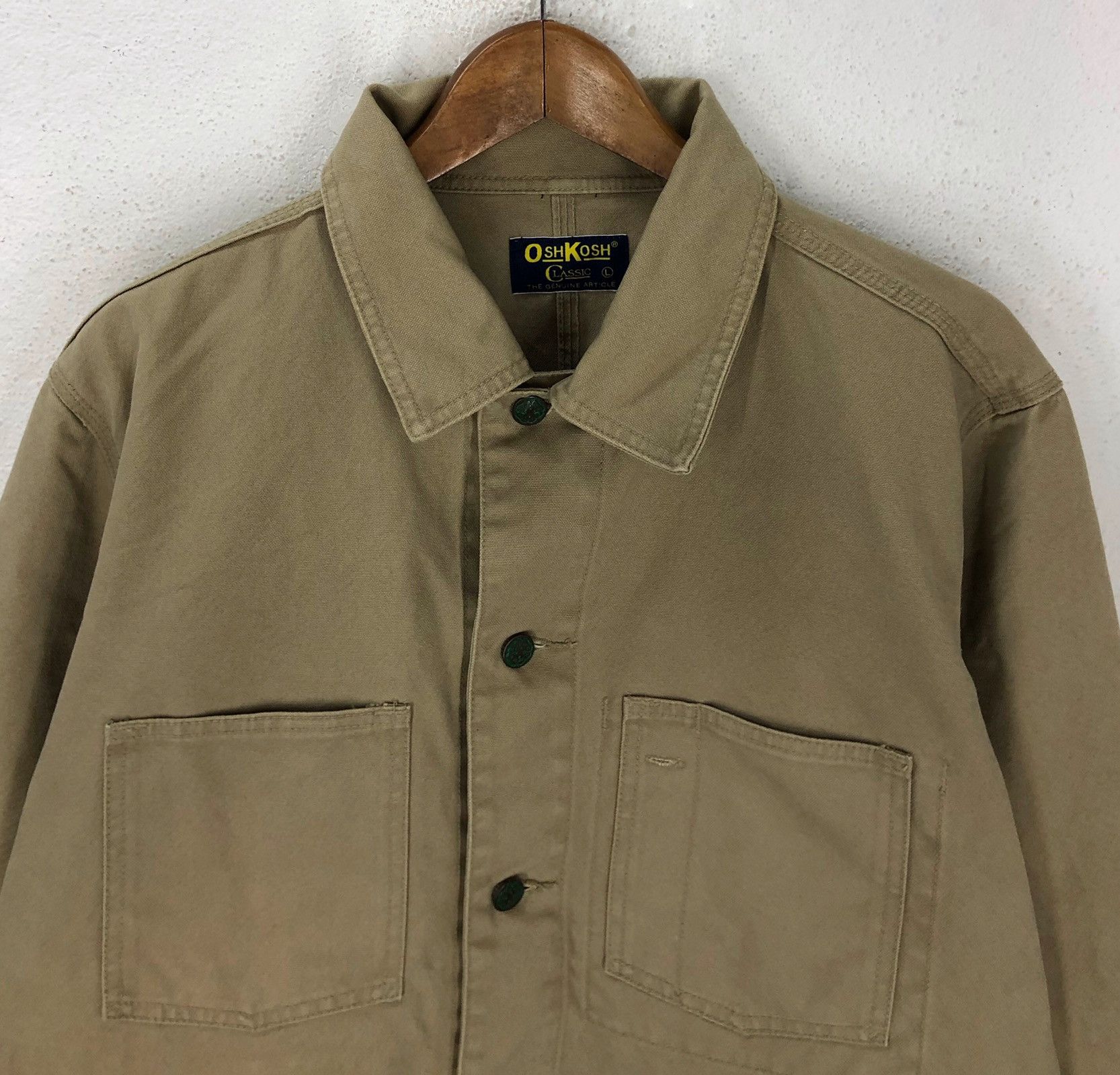 Oshkosh × Vintage VINTAGE OSHKOSH CLASSIC WORKER JACKET Size US L / EU 52-54 / 3 - 2 Thumbnail