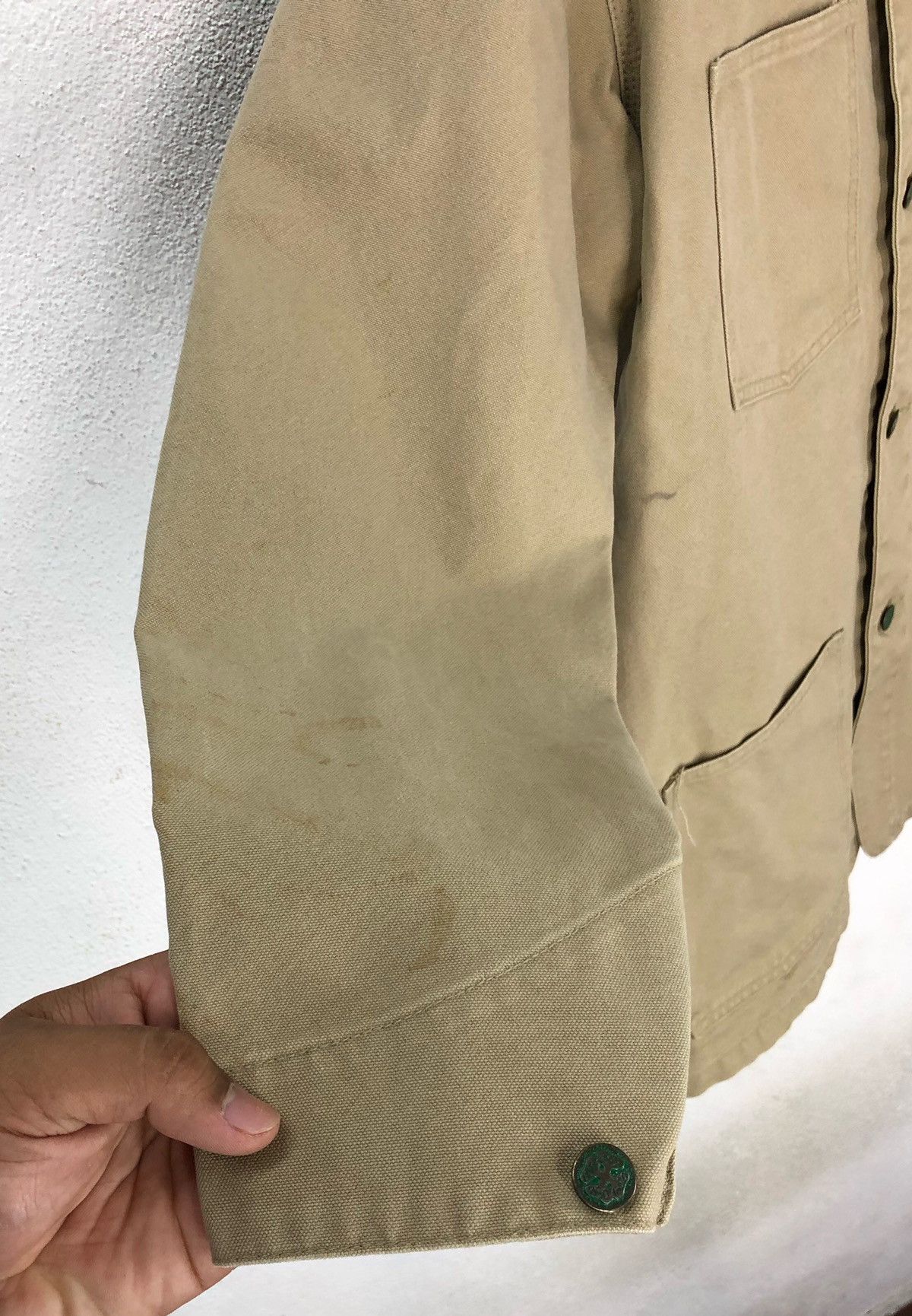 Oshkosh × Vintage VINTAGE OSHKOSH CLASSIC WORKER JACKET Size US L / EU 52-54 / 3 - 6 Thumbnail