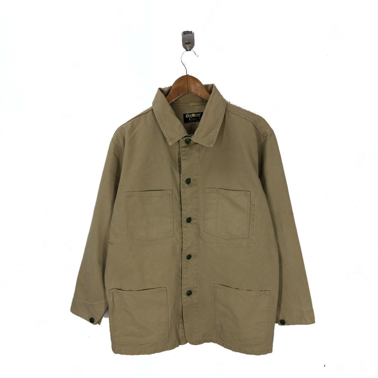 Oshkosh × Vintage VINTAGE OSHKOSH CLASSIC WORKER JACKET Size US L / EU 52-54 / 3 - 1 Thumbnail