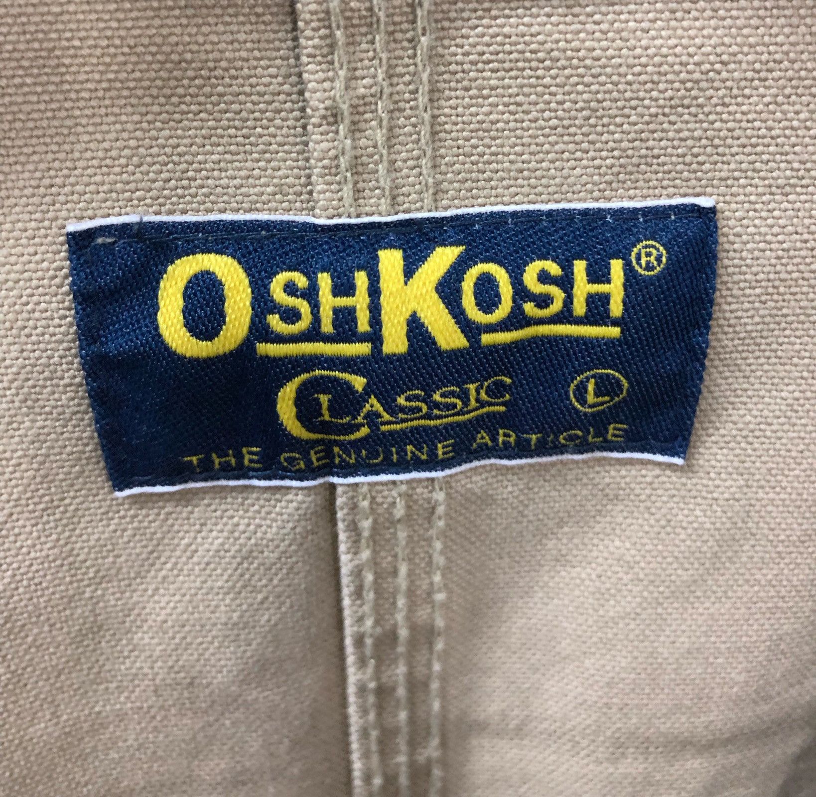 Oshkosh × Vintage VINTAGE OSHKOSH CLASSIC WORKER JACKET Size US L / EU 52-54 / 3 - 11 Thumbnail