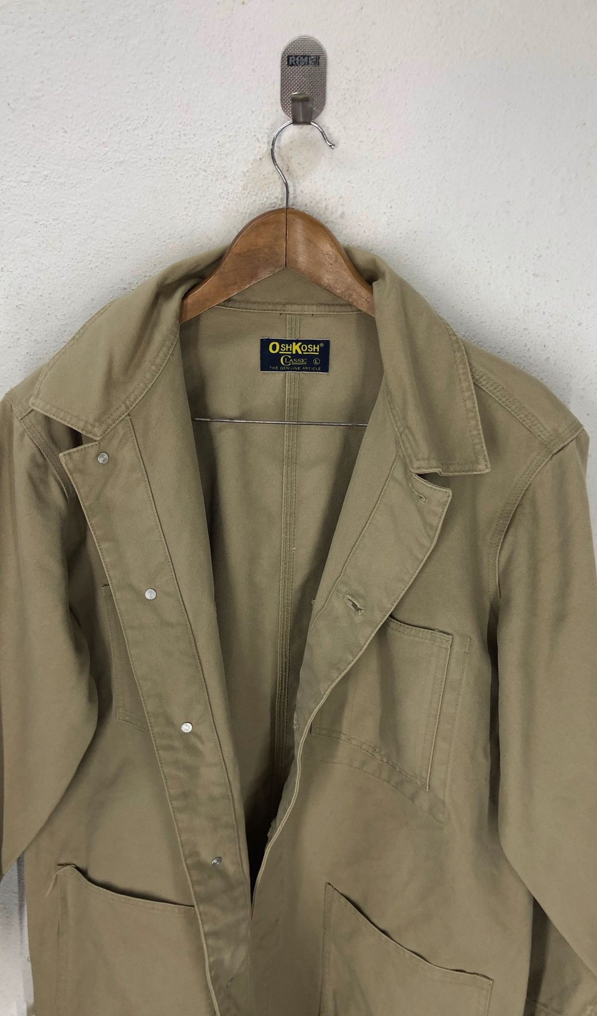 Oshkosh × Vintage VINTAGE OSHKOSH CLASSIC WORKER JACKET Size US L / EU 52-54 / 3 - 10 Thumbnail