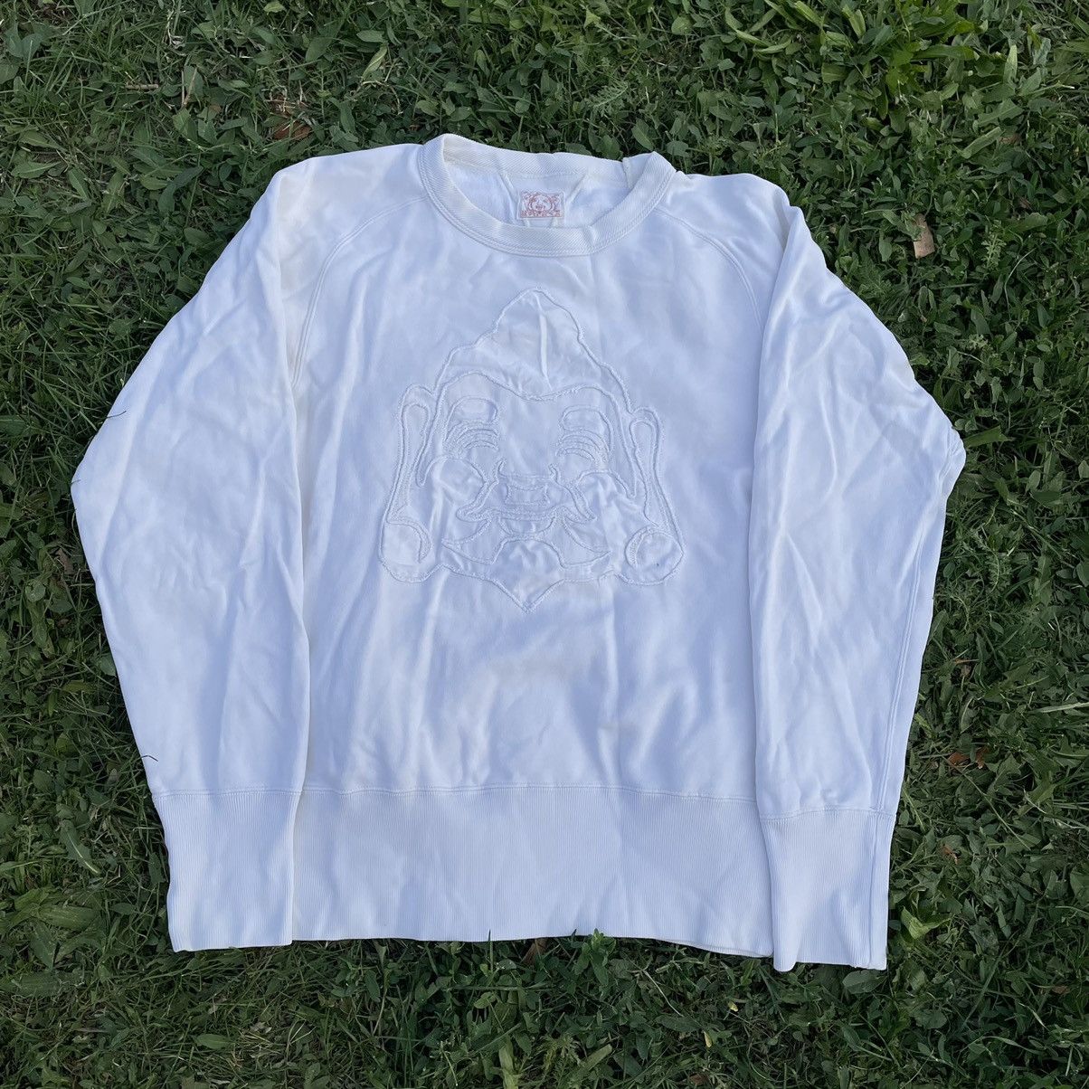 Vintage Vintage 90s Evisu Embroidered Crewneck Streetwear Baggy M Size US M / EU 48-50 / 2 - 1 Thumbnail