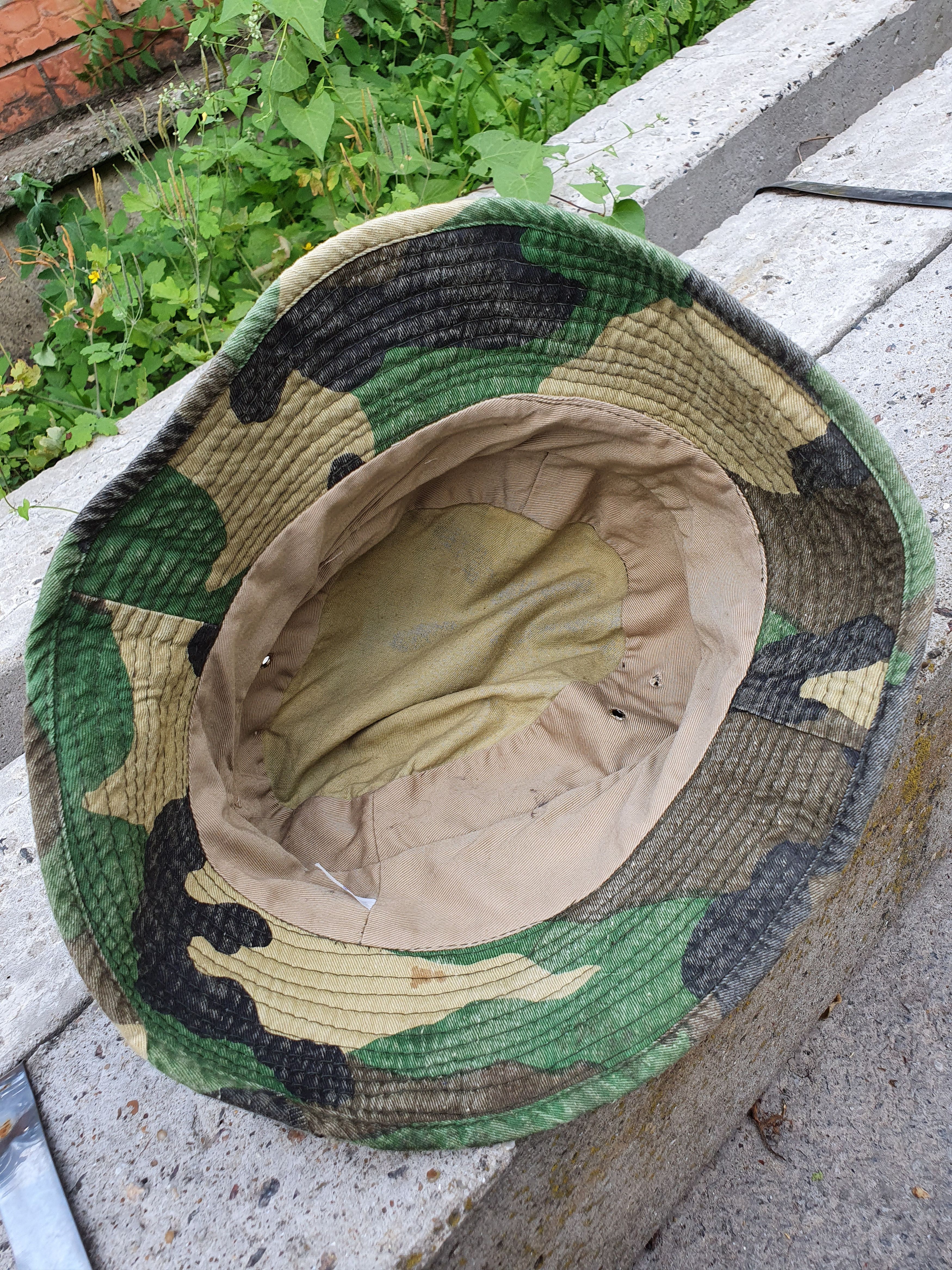 Vintage Rare Vintage Camouflage Vietnam Military Panama Hat Size ONE SIZE - 3 Thumbnail