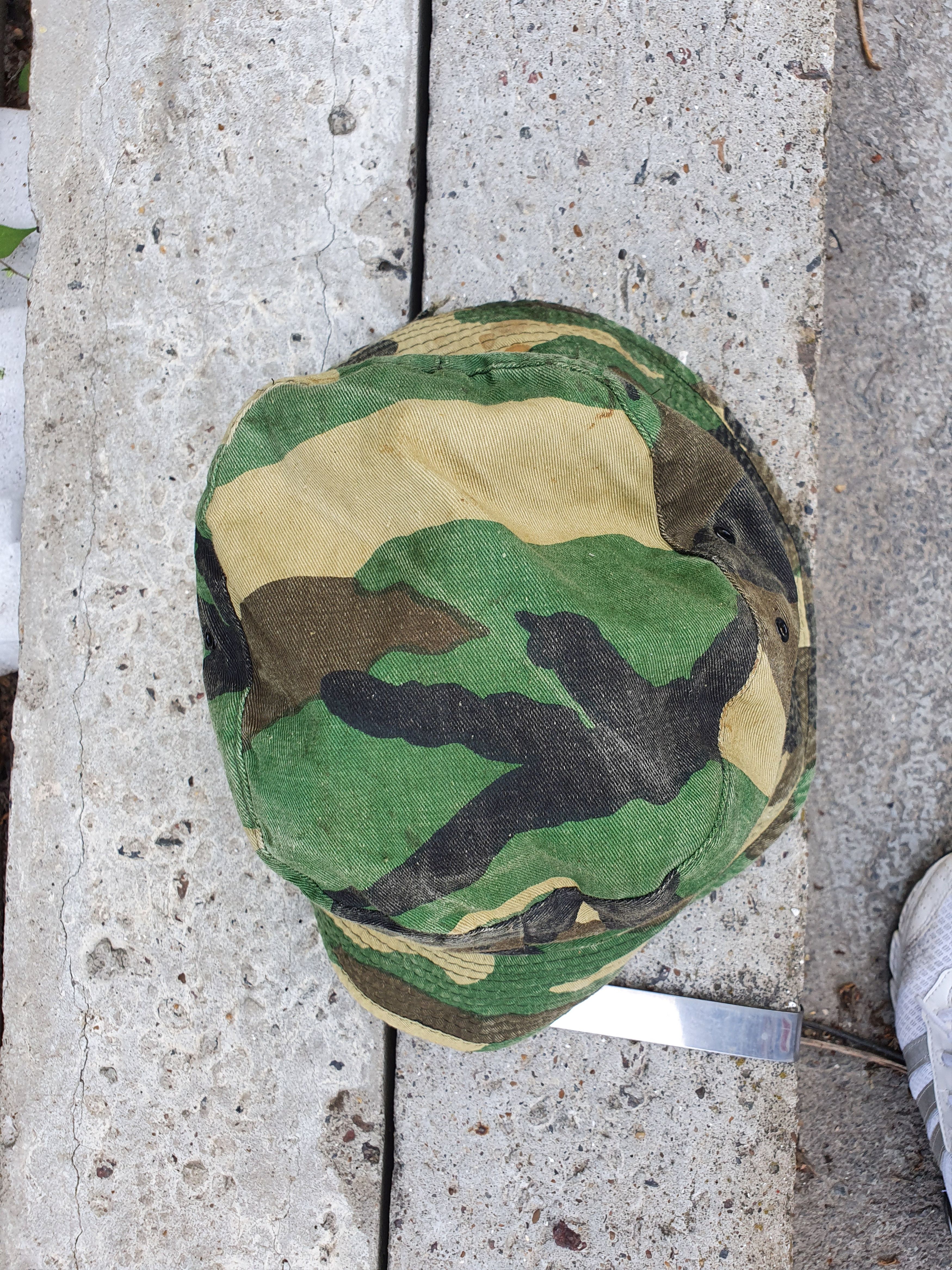 Vintage Rare Vintage Camouflage Vietnam Military Panama Hat Size ONE SIZE - 4 Thumbnail
