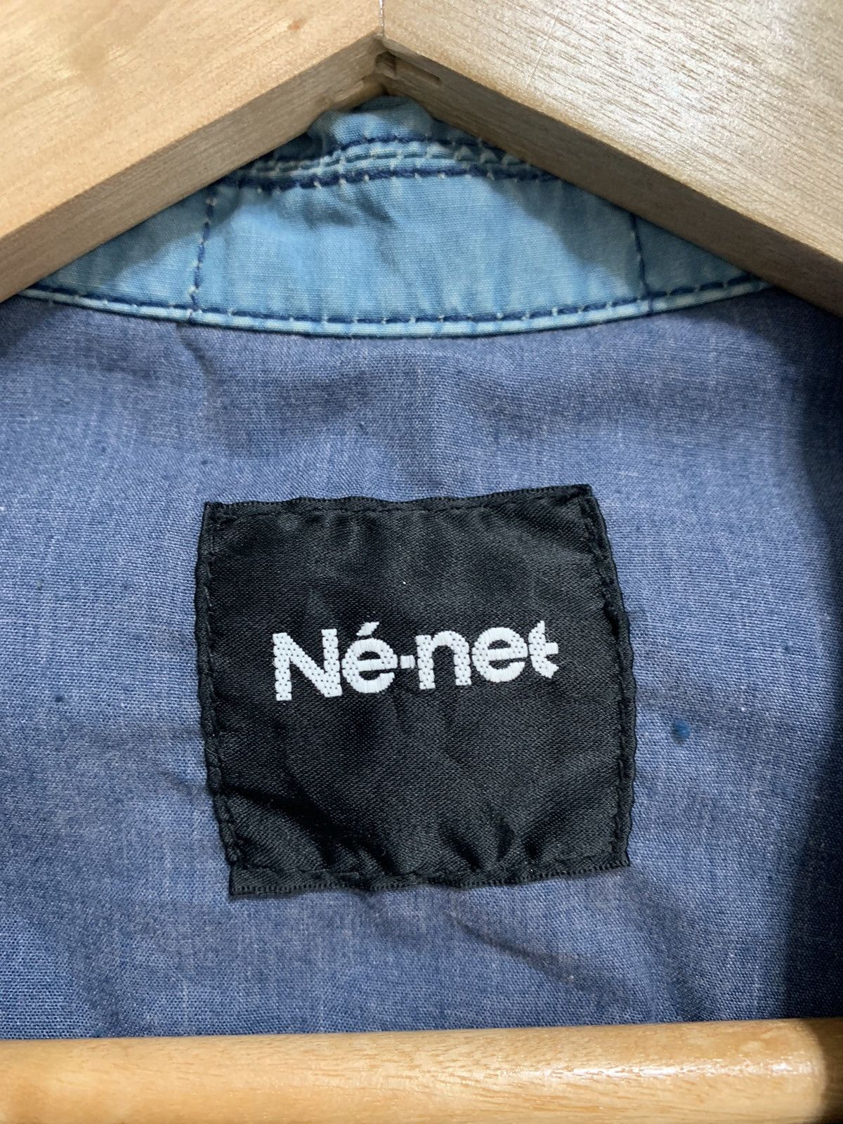 Ne-Net Ne-net Indigo Denim Jacket Size US M / EU 48-50 / 2 - 5 Thumbnail