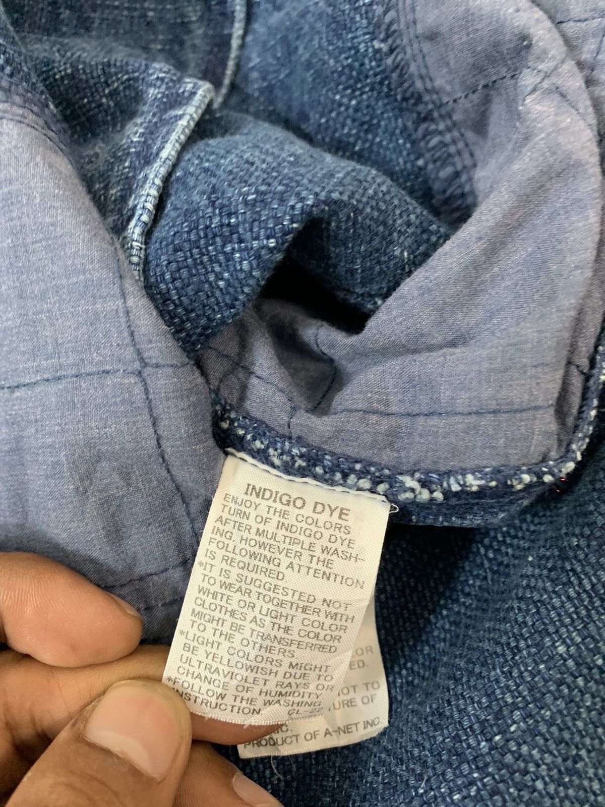 Ne-Net Ne-net Indigo Denim Jacket Size US M / EU 48-50 / 2 - 8 Thumbnail