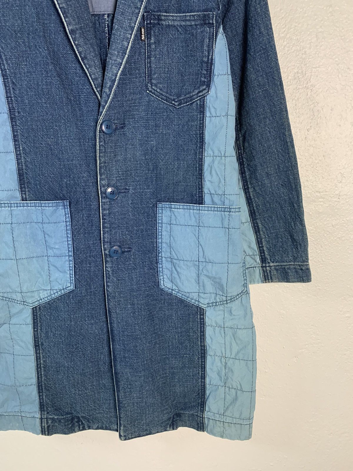 Ne-Net Ne-net Indigo Denim Jacket Size US M / EU 48-50 / 2 - 2 Thumbnail