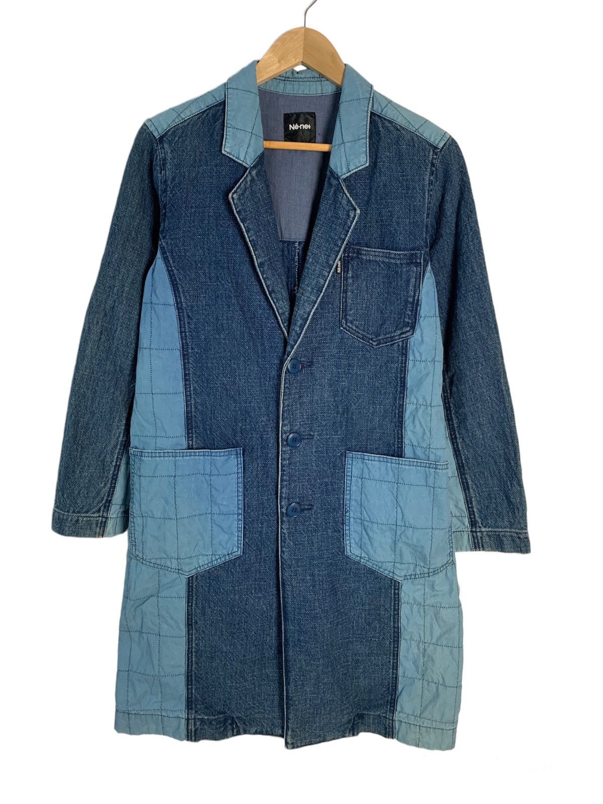 Ne-Net Ne-net Indigo Denim Jacket Size US M / EU 48-50 / 2 - 1 Thumbnail