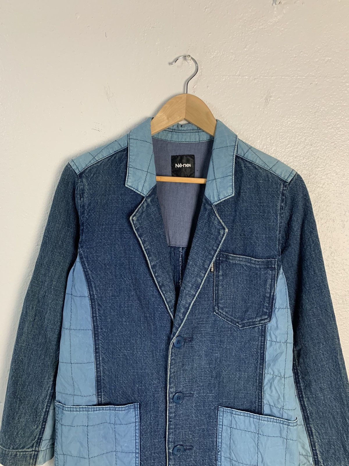 Ne-Net Ne-net Indigo Denim Jacket Size US M / EU 48-50 / 2 - 4 Thumbnail