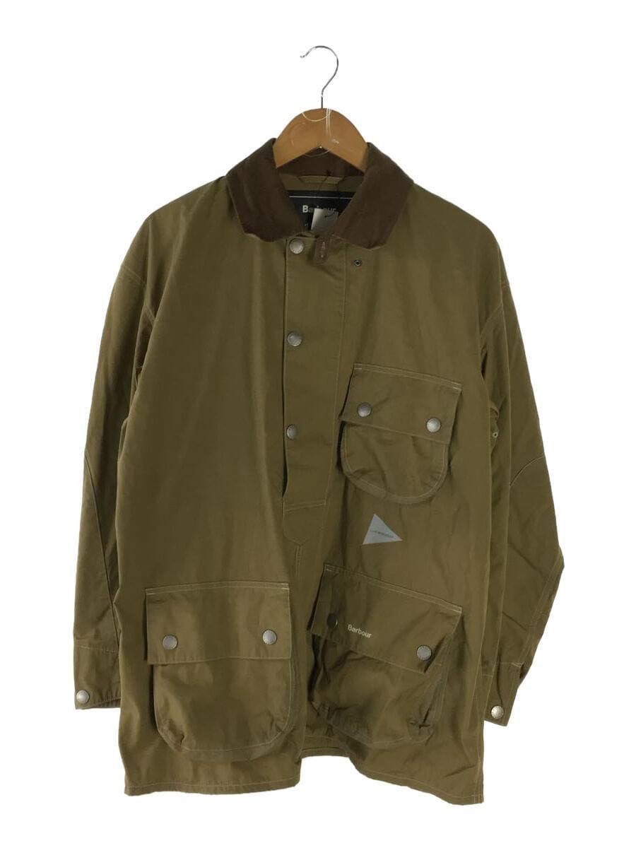 image of And Wander x Barbour Cordura Solway Shirt in Beige, Men's (Size Large)