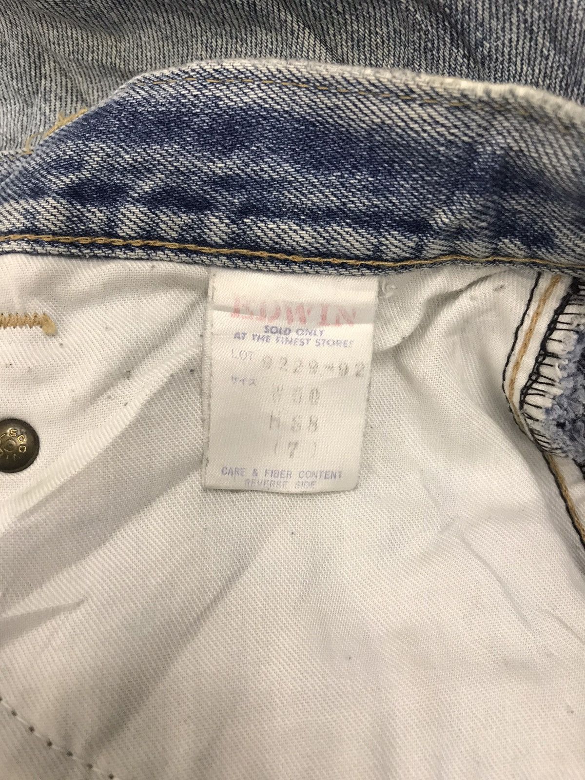 Edwin Vintage Edwin Something Unisex Jeans Distressed Denim Size 26" / US 2 / IT 38 - 9 Thumbnail
