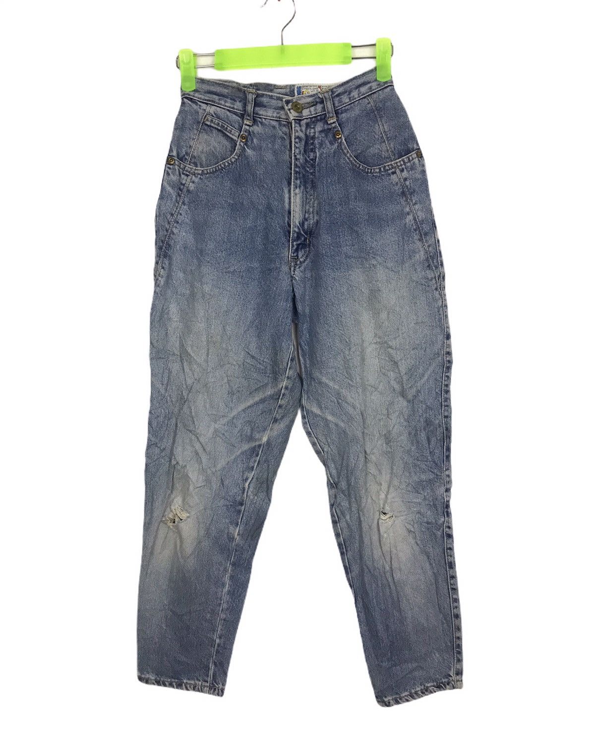 Edwin Vintage Edwin Something Unisex Jeans Distressed Denim Size 26" / US 2 / IT 38 - 1 Thumbnail