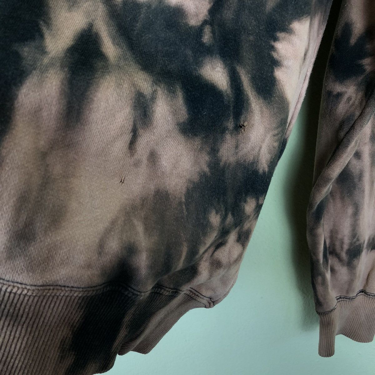 Polo Ralph Lauren × Vintage Acid Wash Polo Ralph Lauren Big Logo Sweatshirt- Medium Size US M / EU 48-50 / 2 - 7 Thumbnail